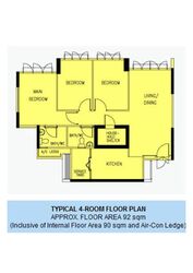 Blk 463B Sembawang Riverlodge (Sembawang), HDB 4 Rooms #601509861